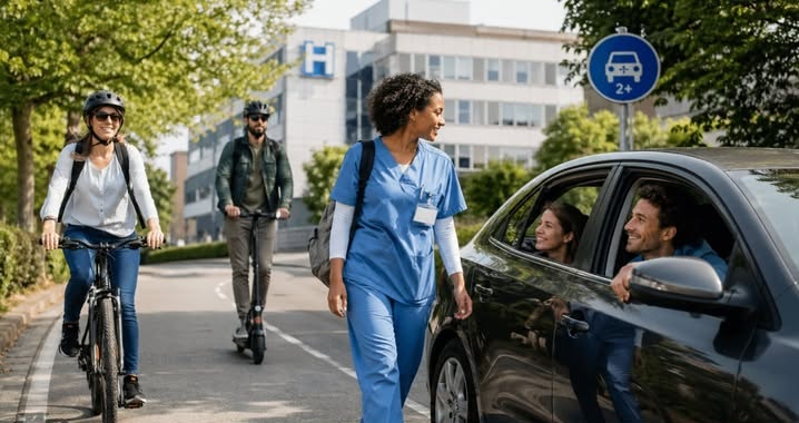 sud santé parking
